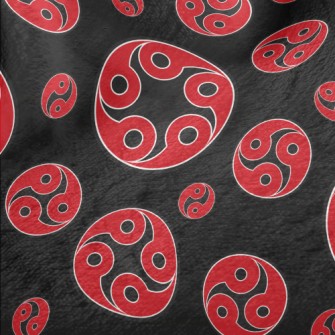 Traditional Magatama Symbol Minky