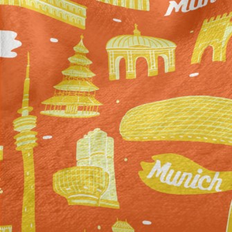 Famous Landmarks Of Munich Minky
