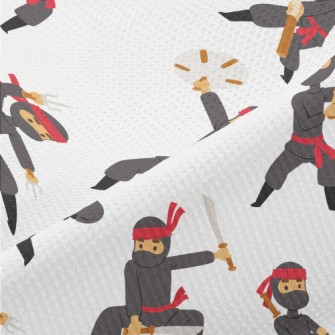 Japanese Ninja Action Piqué