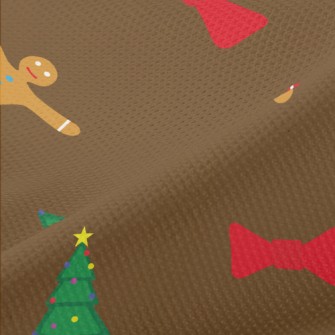 Classic Christmas Elements Piqué