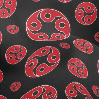 Traditional Magatama Symbol Lightweight Performance Linen