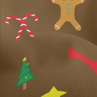 Classic Christmas Elements Lightweight Performance Linen