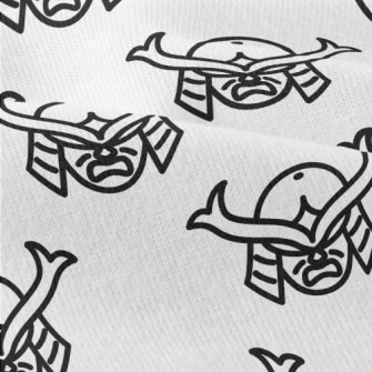 Japanese Samurai Helmet Modern Jersey