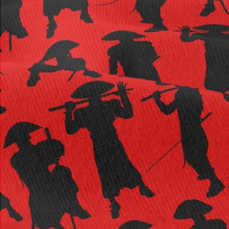Japanese Swordsman Silhouette Modern Jersey