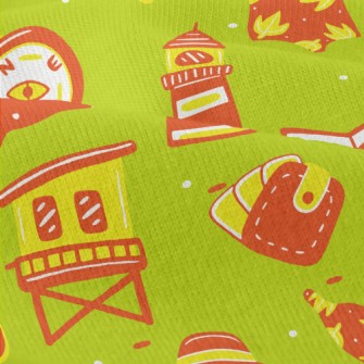 Summer Travel Elements Modern Jersey