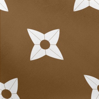 Cartoon Shuriken Pongee