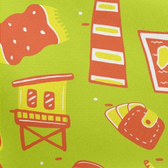 Summer Travel Elements Pongee