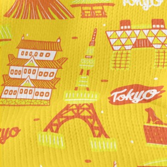 Famous Landmarks In Tokyo Stretch Jersey