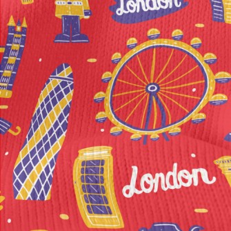 Famous Landmarks In London Stretch Jersey