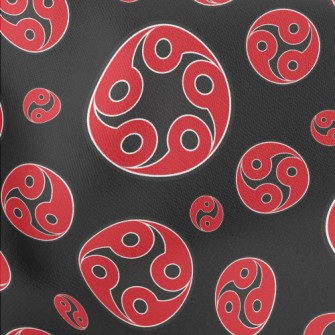 Traditional Magatama Symbol Lightweight Cotton Poplin