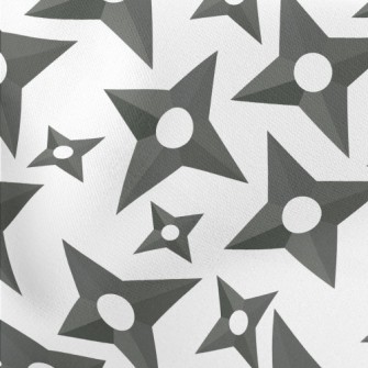 Ninja Shuriken Lightweight Cotton Poplin