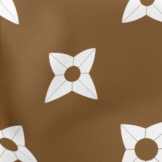 Cartoon Shuriken Lightweight Cotton Poplin