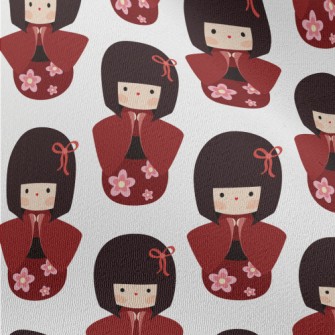 Cute Japanese Girl Chiffon