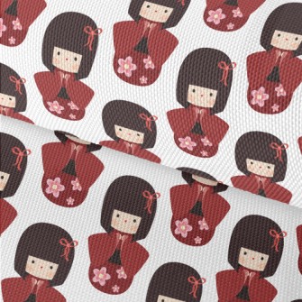 Cute Japanese Girl Waterproof Oxford