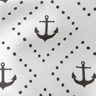 Simple Anchor Rhombus Waterproof Canvas