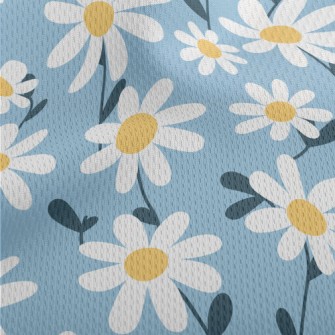 Simple Daisy Athletic Mesh Flat Back