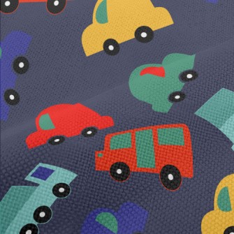 Cartoon Colorful Cars Performance Linen