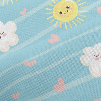 Smiling Sun And Clouds Performance Linen