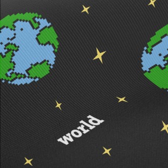 Pixel Wind Earth Twill