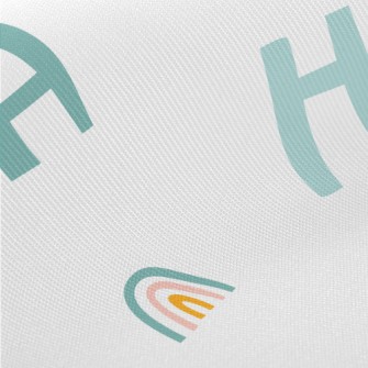 Colorful Alphabet Graffiti Twill
