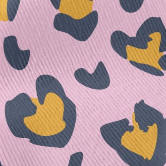 Beautiful Purple Leopard Print Standard Corduroy
