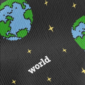 Pixel Wind Earth Standard Corduroy