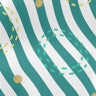 Colored Dotted Circles Standard Corduroy
