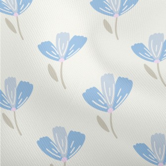 Beautiful Blue Flowers Dobby