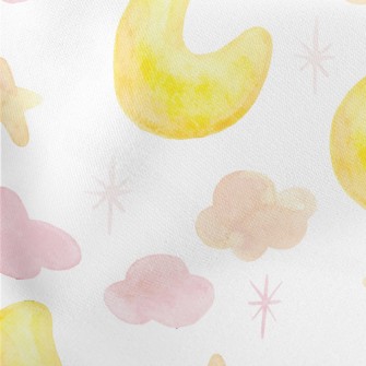 Children&#39;s Watercolor Star Stretch Ponte
