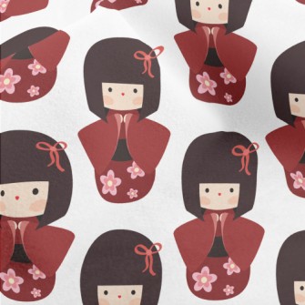 Cute Japanese Girl Micro Fleece