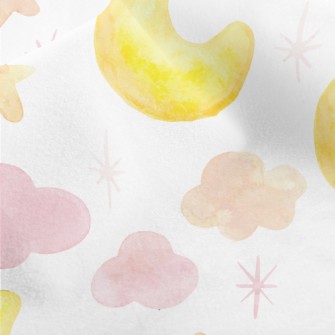 Children&#39;s Watercolor Star Micro Fleece