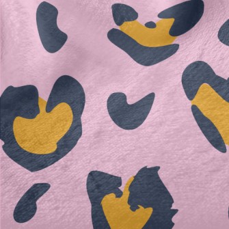 Beautiful Purple Leopard Print Minky