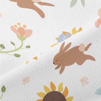 The Hare And The Sunflower Piqué