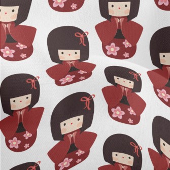 Cute Japanese Girl Lightweight Performance Linen