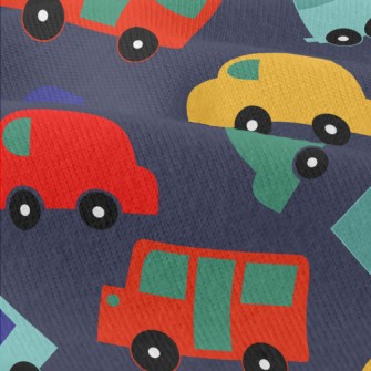 Cartoon Colorful Cars Modern Jersey