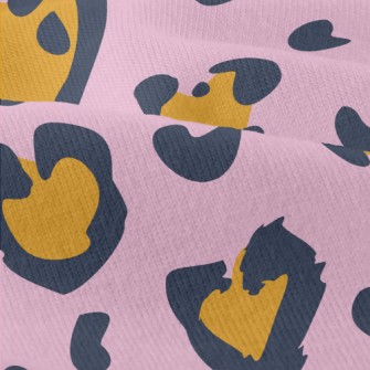 Beautiful Purple Leopard Print Modern Jersey
