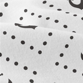 Simple Anchor Rhombus Modern Jersey