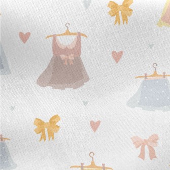 Children&#39;s Pastel Dress Jersey Backed Fleece