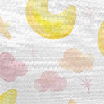 Children&#39;s Watercolor Star Pongee