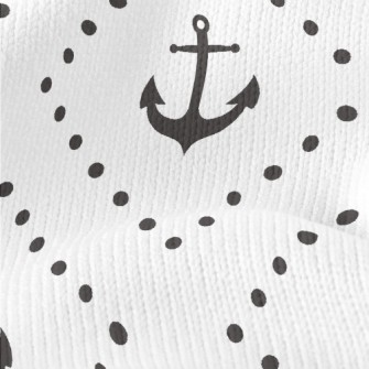 Simple Anchor Rhombus Stretch Jersey