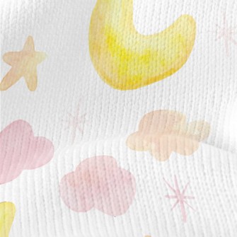 Children&#39;s Watercolor Star Stretch Jersey