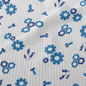 Gear Screw Birdseye Piqué