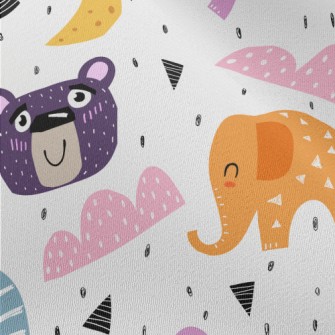 Smiling Elephant Big Bear Chiffon