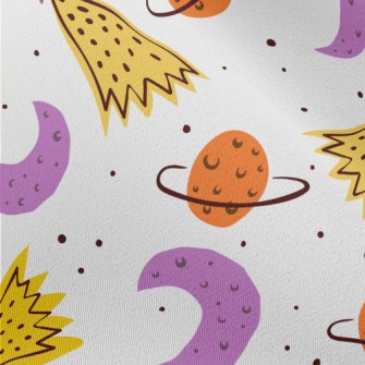 Moon Meteor Planet Chiffon