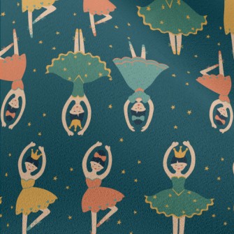 Elegant Ballet Dancer Chiffon