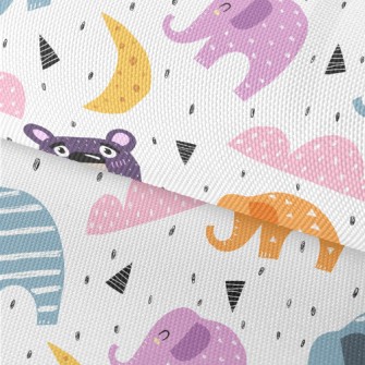 Smiling Elephant Big Bear Waterproof Oxford