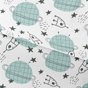 Line Planet Rocket Waterproof Oxford