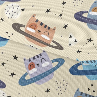 Cat Asteroid Waterproof Oxford