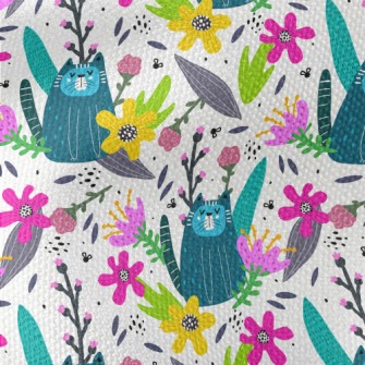 Fun Forest Kitten Waterproof Canvas