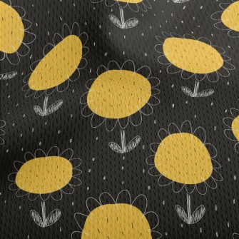 Coil Sunflower Athletic Mesh Flat Back